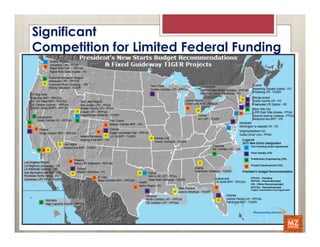 Significant
Competition for Limited Federal Funding
 