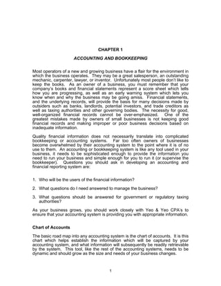 Accounting Setup for Startups | PDF