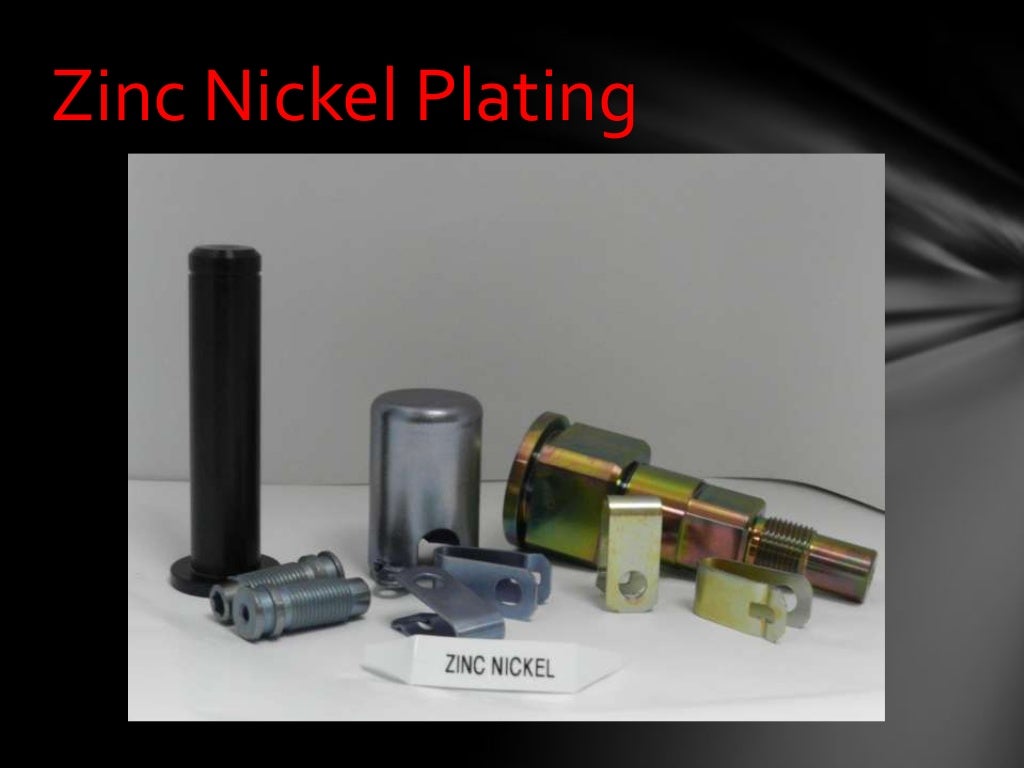 Zinc and zinc nickel plating