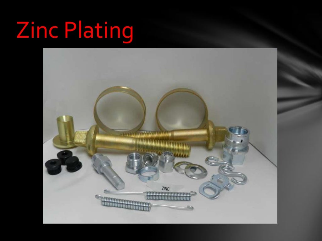 Zinc and zinc nickel plating