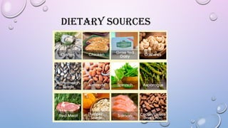 DIETARY SOURCES
 