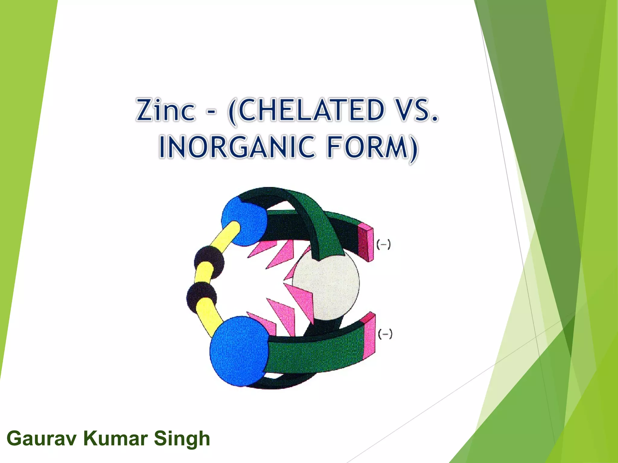 Zinc edta vs zinc sulphate PPT