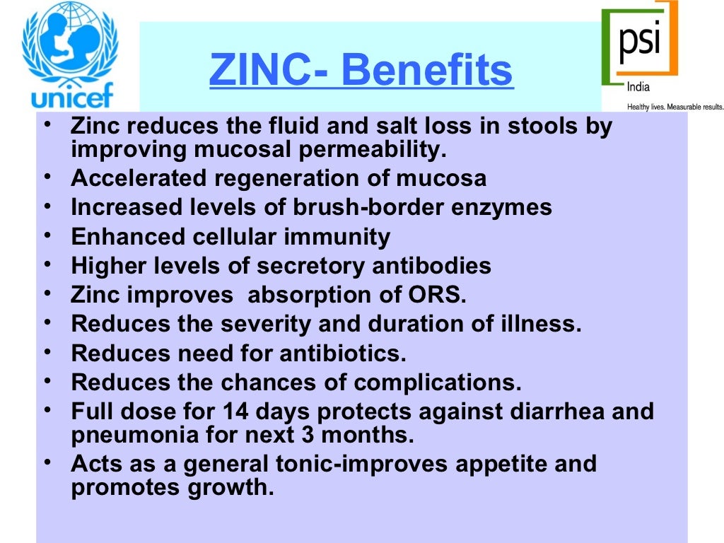 Zinc in childhood diarrhoea