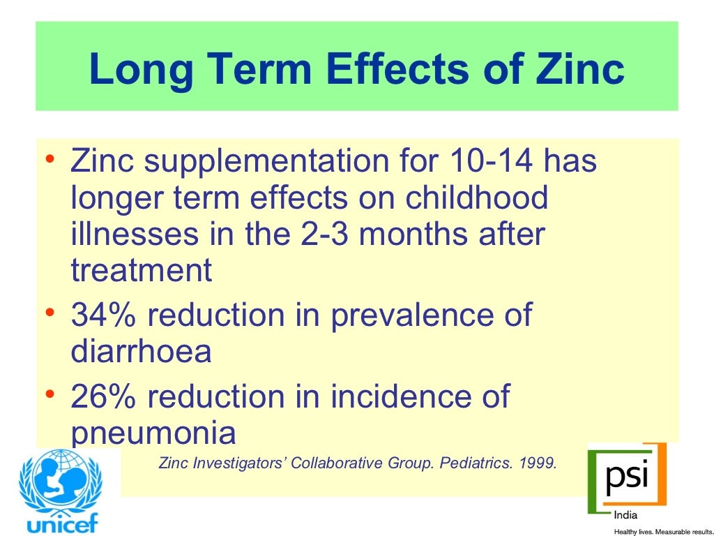 Zinc in childhood diarrhoea