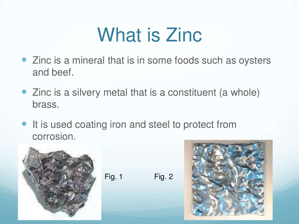 presentation on zinc