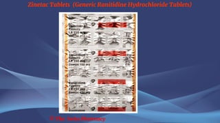 Zinetac Tablets (Generic Ranitidine Hydrochloride Tablets)
© The Swiss Pharmacy
 