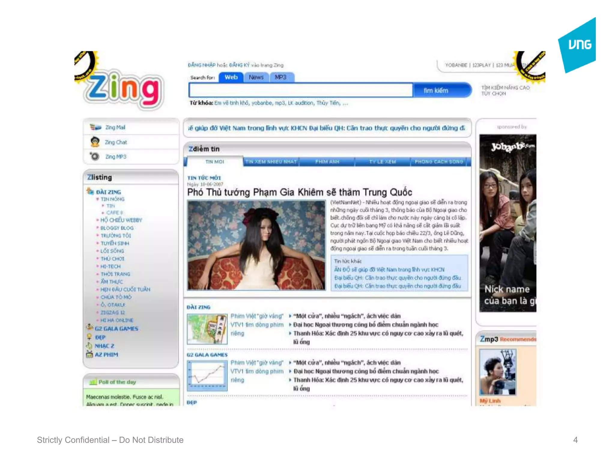 Strictly Confidential – Do Not Distribute4