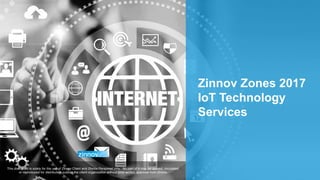 Zinnov Zones 2017
IoT Technology
Services
 