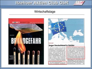 Wirtschaftslage
 