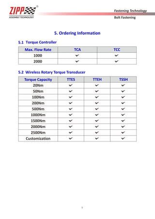 ZIPP Torque control system | PDF