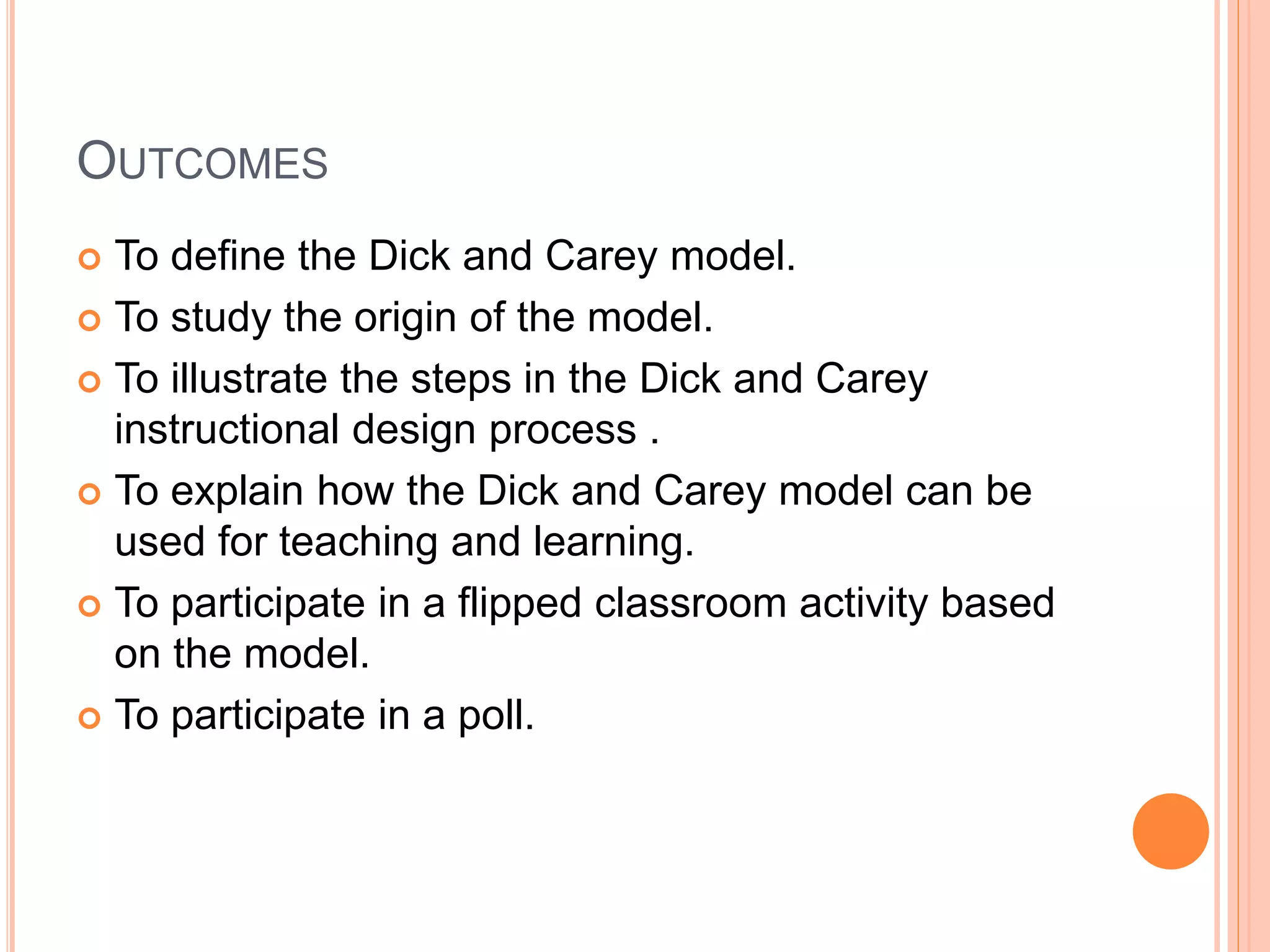 ZiqubuCM Dick & Carey model | PPT