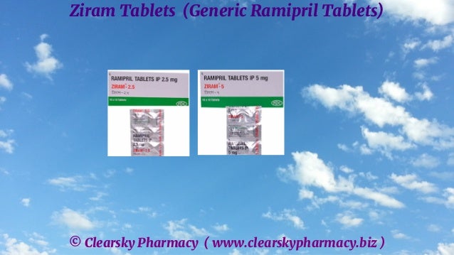 © Clearsky Pharmacy ( www.clearskypharmacy.biz )
Ziram Tablets (Generic Ramipril Tablets)
 