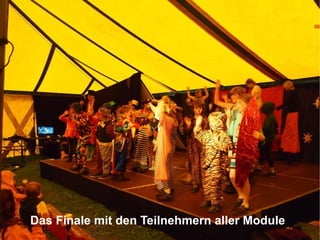 Das Finale mit den Teilnehmern aller Module 