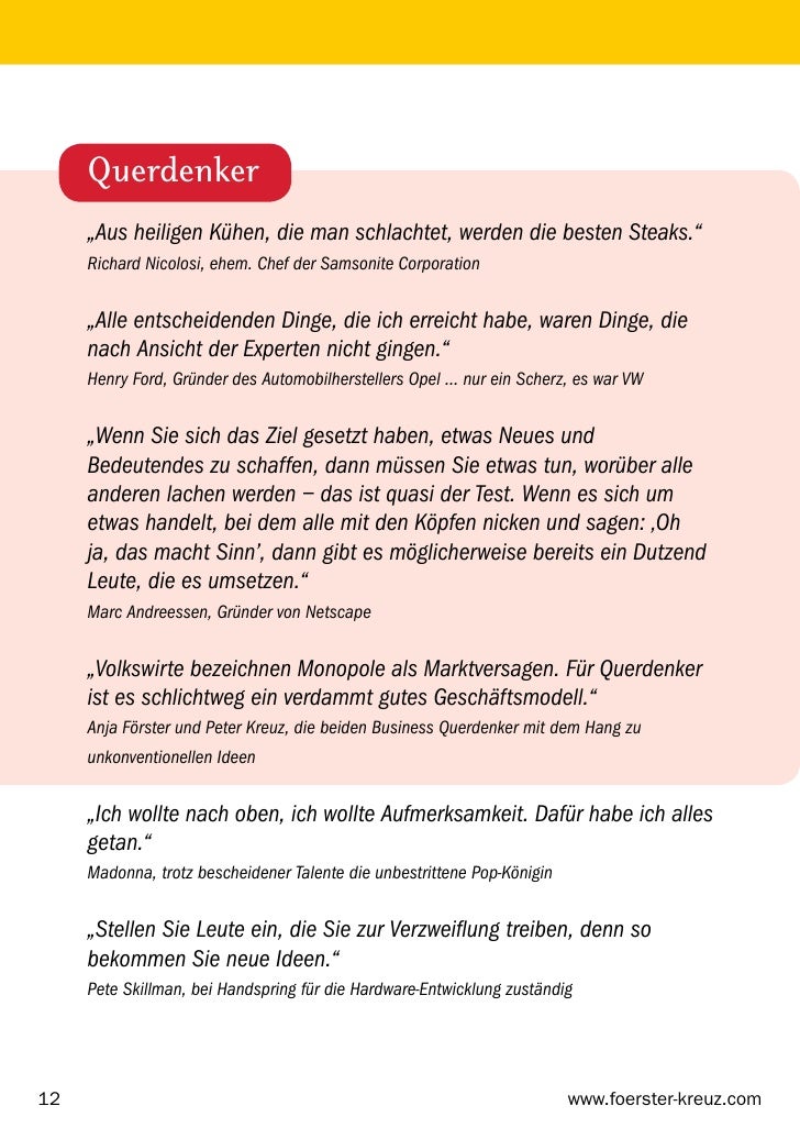 Förster Kreuz 99 Zitate Edition 200910