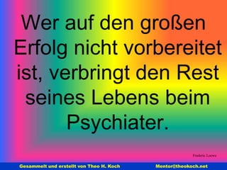 Thaddäus Troll Zuhören ist  eine leise, aber elementare Äusserung guten Benehmens. 
