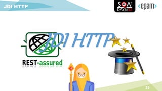 35
JDI HTTP
JDI HTTP
 