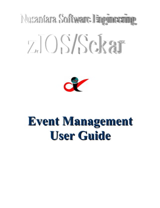 Event Management
   User Guide
 