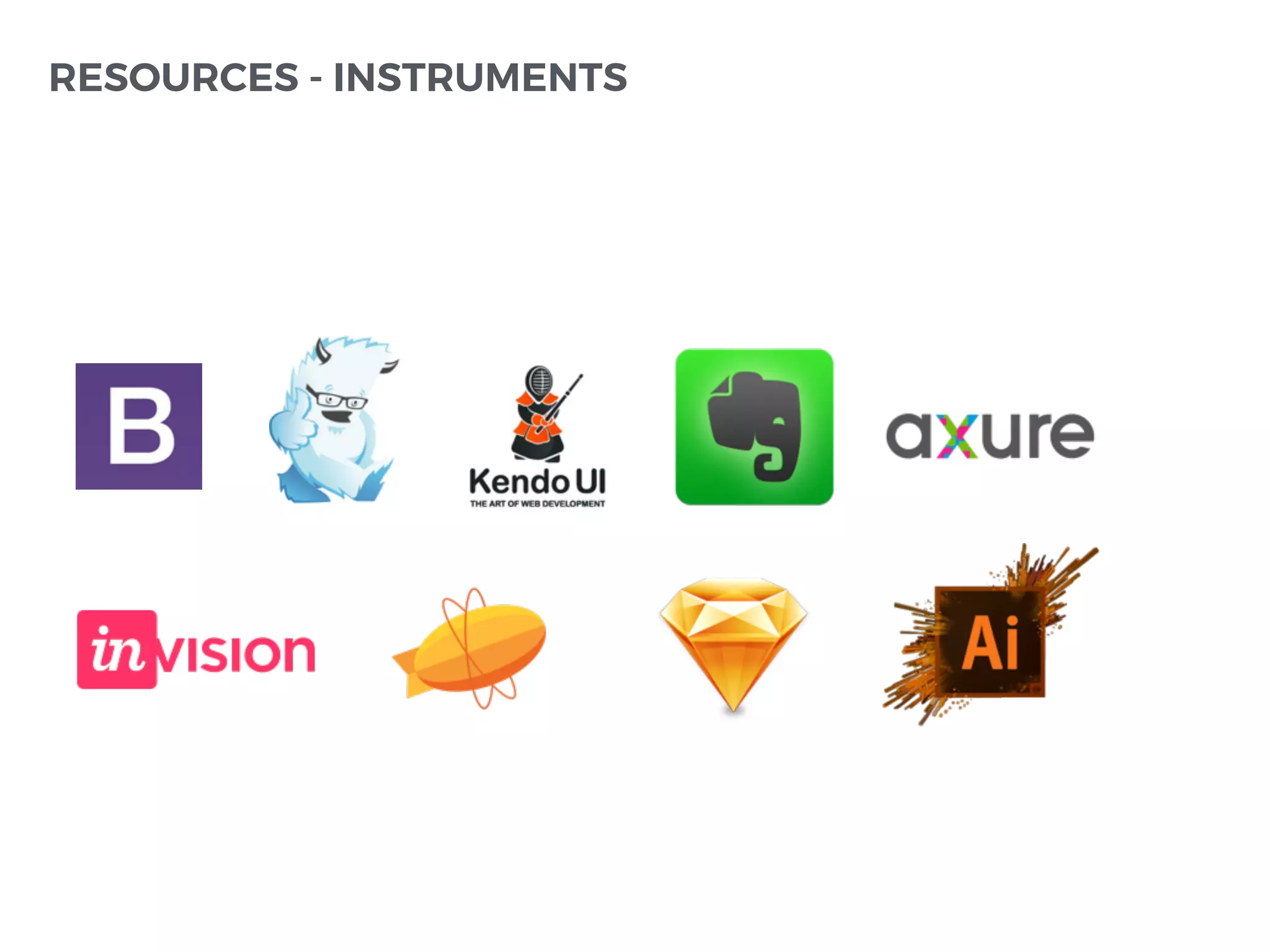 RESOURCES - INSTRUMENTS
 