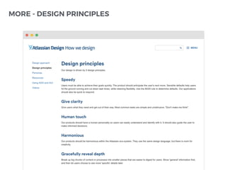 MORE - DESIGN PRINCIPLES
 
