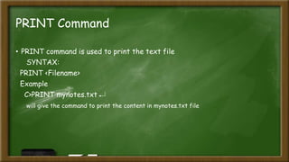 Ms DOS | PPTX
