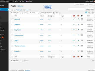 Add content overview page in Polylang
Polylang
 