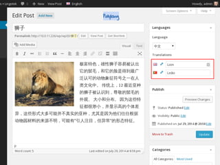 Polylang ExamplePolylang
 