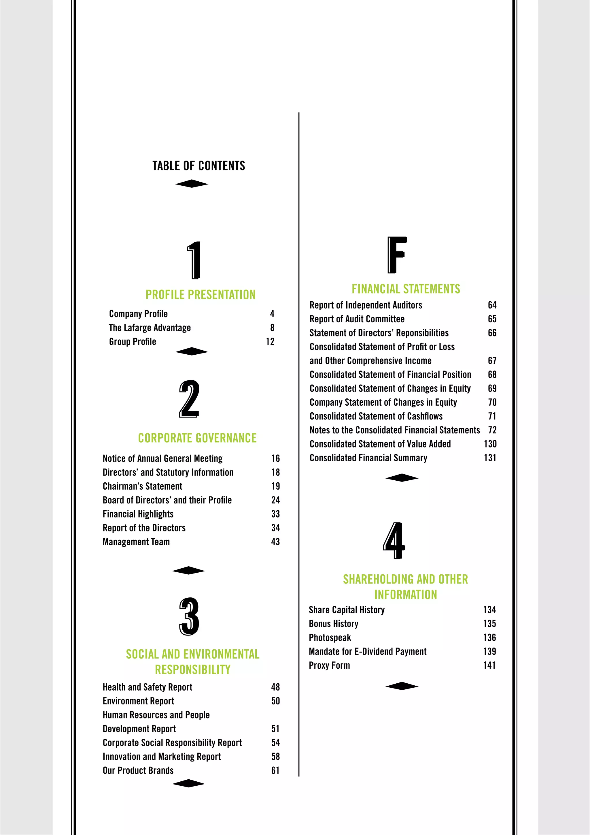 Lafarge Wapco Annual Report 2014 PDF