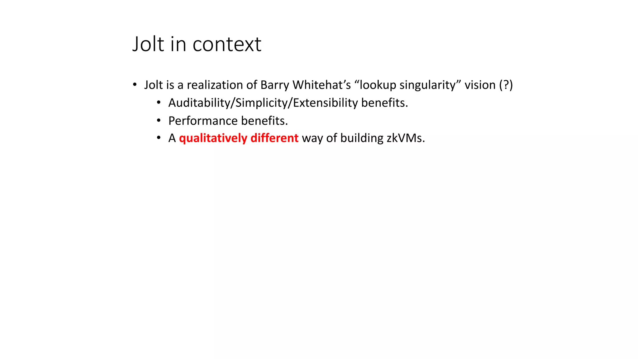 zkStudyClub - Lasso/Jolt (Justin Thaler, GWU/a16z) | PDF
