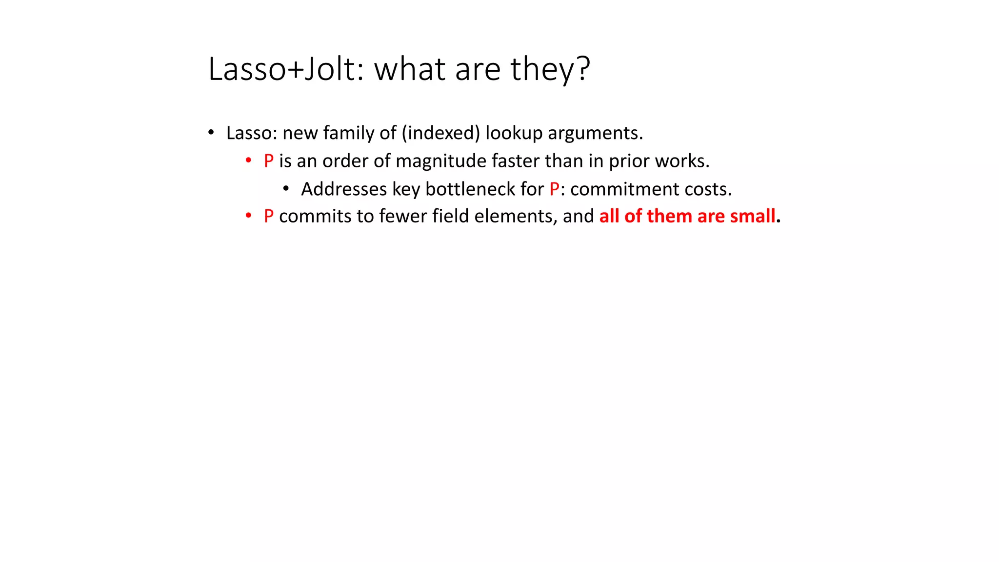 zkStudyClub - Lasso/Jolt (Justin Thaler, GWU/a16z) | PDF