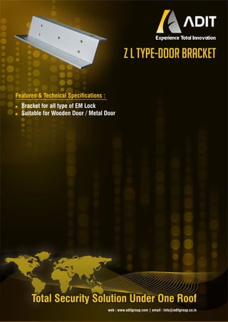Zl type-door-bracket