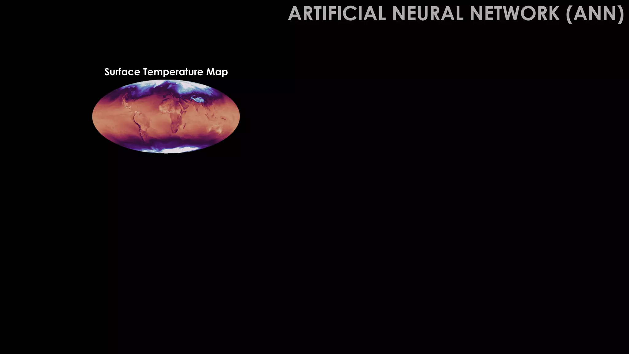 Surface Temperature Map
ARTIFICIAL NEURAL NETWORK (ANN)
 