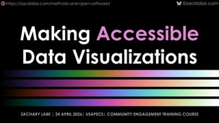 Course on making accessible data visualizations | PDF