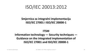 Zlatibor   integracija iso27001 i iso20000