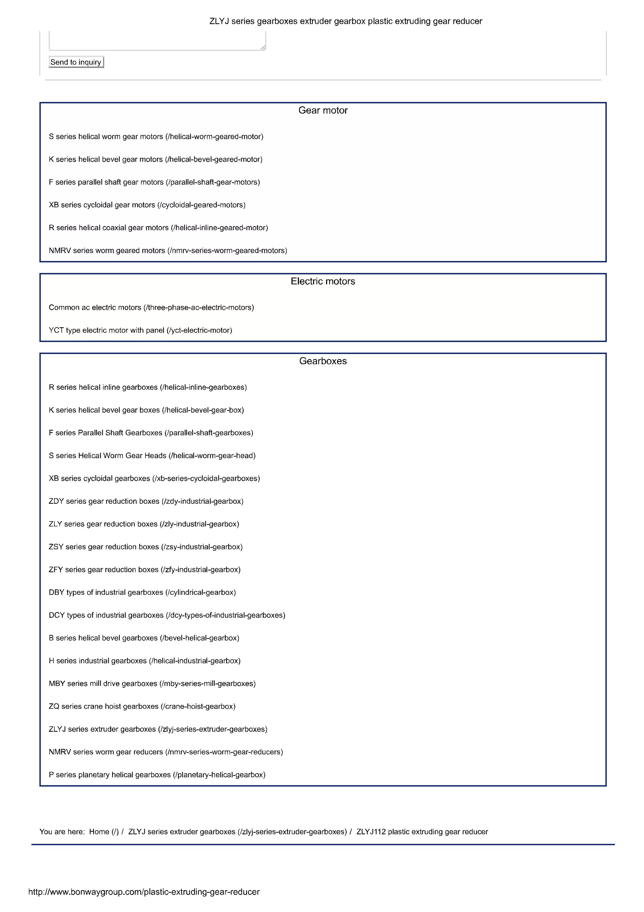 ZLYJ extruder special used gearbox gear reducers electric motors ...