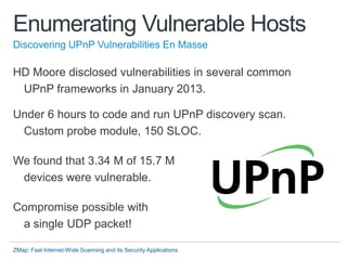 Zmap talk-sec13 | PDF