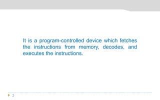 Intel Microprocessor | PPTX