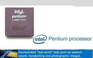 Intel Microprocessor | PPTX