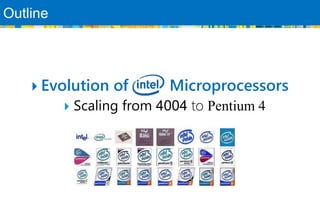 Intel Microprocessor | PPTX