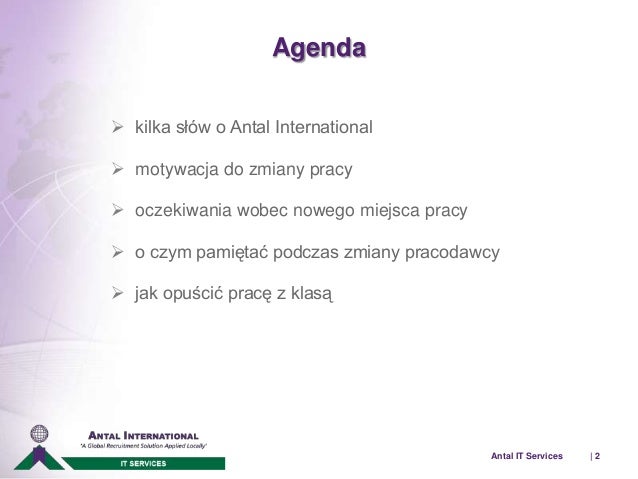 Zmiana Pracy Mariola Zieba Antal