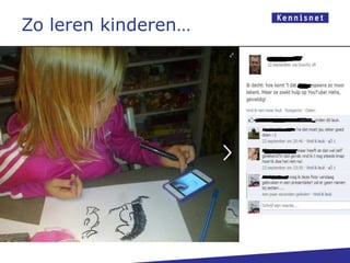 Zo leren kinderen…
 