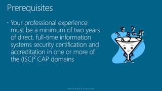 Isc Risk Management Understanding the Risk Management Framework & (ISC)2 CAP Module 1: Exam ...