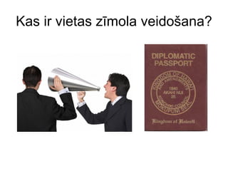 Kas ir vietas zīmola veidošana? 