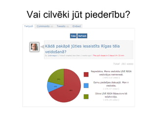 Vai cilvēki jūt piederību? 