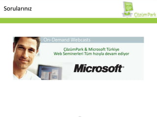 Güvenli Uygulama YayınlamaWeb Erişim KorumasıŞube Ağ GeçitiNetwork’u daha verimli kullanmaŞube Ağ Geçiti olarak Caching özelliklerini kullanma ve verimi arttırmaIT Altyapısını Korumaİç network’un internetten ve iç Kullanıcıların Internetteki zararlı içerikten korunması Microsoft Uygulama Altyapısını korumaExchange, SharePoint ve Web Uygulama sunucularını güvenli bir şekilde yayınlamaISA 2006IT altyapısını internet tabanlı tehditlerden koruyan ve kullanıcıların uygulamaları uzaktan güvenli ve hızlı bir şekilde ulaşmasını sağlayan dış bağlantı çözümü.