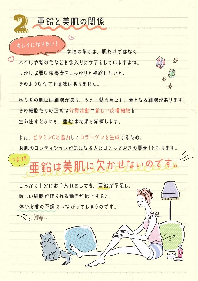亜鉛美肌book 亜鉛美肌book