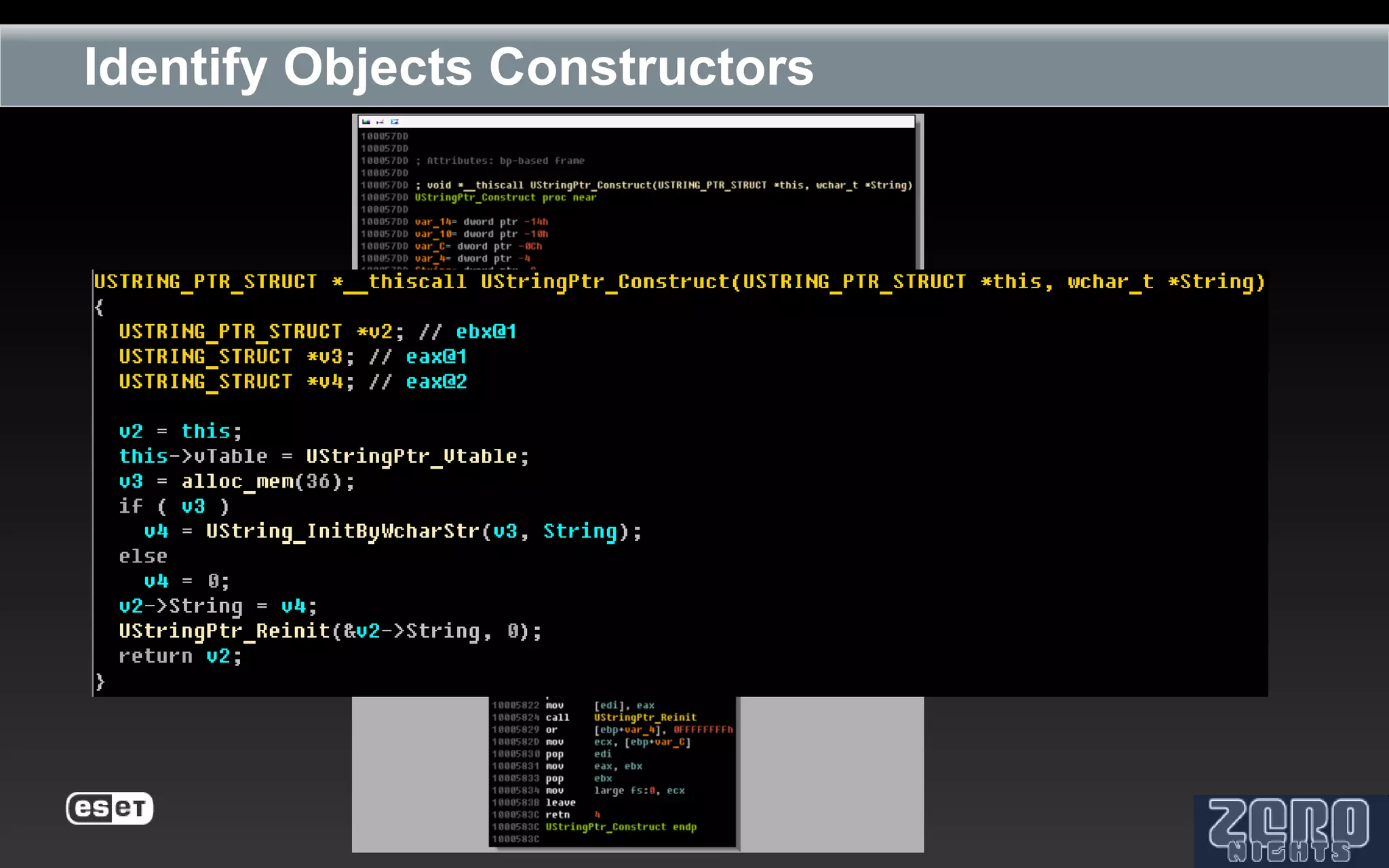 Identify Objects Constructors
 