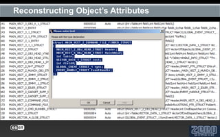Reconstructing Object’s Attributes
 