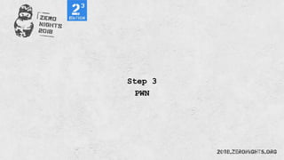 Step 3
PWN
 