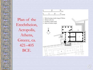 75 
Plan of the 
Erechtheion, 
Acropolis, 
Athens, 
Greece, ca. 
421–405 
BCE. 
 