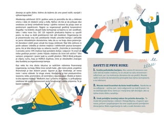 | 35
davanja za opšte dobro. Volimo da kažemo da smo pored naših, razvijali i
njihove kapacitete.“
Akademija održivosti 2019. godine samo je potvrdila da idu u dobrom
smeru i dala im dodatni vetar u leđa. Njihov cilj bio je da prikupe deo
sredstava za letnji omladinski kamp i ujedno nastave da jačaju veze sa
poslovnom zajednicom. Najpre su organizovali godišnji korporativni
događaj i na koktelu okupili kako kompanije sa kojima su već sarađivali,
tako i neka nova lica. Od 120 najvećih preduzeća kojima su uputili
poziv, na skup su došli predstavnici čak njih šezdeset. Organizacija im
je prezentovala svoj rad, predstavila mlade učesnike kampa i zahvalila
se javno dotadašnjim donatorima, tako da su na kraju dana potencija-
lni darodavci stekli jasan utisak šta mogu očekivati. Nije bilo odmora ni
posle zabave. Usledilo je stotine mejlova i telefonskih poziva kompani-
jama, što je bila lekcija koju su odavno naučili: „Statistika je neumoljiva.
U proseku samo 10% mejlova koje pošaljete dobiju i odgovor. To znači da
treba godišnje poslati i preko hiljadu mejlova da biste bili održivi.“ Silni
sastanci, pregovori i pozivi ipak su urodili plodom. YMCA Bitolj prikupio
je ciljanu sumu, koju je HORUS duplirao, čime je obezbeđen značajan
deo budžeta za organizovanje kampa.
Kao neko ko ima dosta iskustva sa različitim vidovima finansiranja
organizacija, na kraju Viktor kroz osmeh kaže: „Ako mene pitate, projektno
finansiranje je kao državni posao. Siguran je, pun birokratije, ali nema
rasta i nema slobode. Sa druge strane, fandrejzing je kao preduzetništvo.
Izazovno, teško, promenljivo, ali zanimljivo i ispunjavajuće. Možda je balans
ta dva zapravo najbolji.“ Međutim, kao i u svemu drugome, i u prikupljanju
sredstava lek protiv neizvesnosti jeste istraživanje i dobra priprema. To je
barem izvesno.
SAVETI IZ PRVE RUKE:
1. Srušite psihološke barijere. Ako svesno ili nesvesno ose-
ćate stid da tražite sredstva, to će uticati na vašu otvorenost i
odlučnost, pa i na motivaciju donatora da vas podrži. Morate
raditi na tome da donatorima pristupite kao njima ravnopravni,
a ne inferiorni.
2. Morate imati kvantitet da biste imali kvalitet. Naviknite se
na odbijanje – većina vam neće odgovoriti na mejl ili poziv i to
ne doživljavajte lično. Vama je i manji broj njih dovoljan, ako sa
njima imate dobru saradnju.
3. Uvek pošaljite izveštaj nakon što primite donaciju. To
može biti prezentacija s videom i fotografijama, s logoom spo-
nzora, pričom i pojašnjenjem šta smo uspeli postići primljenim
donacijama. Malo organizacija to radi, a svaki donator ceni.
 